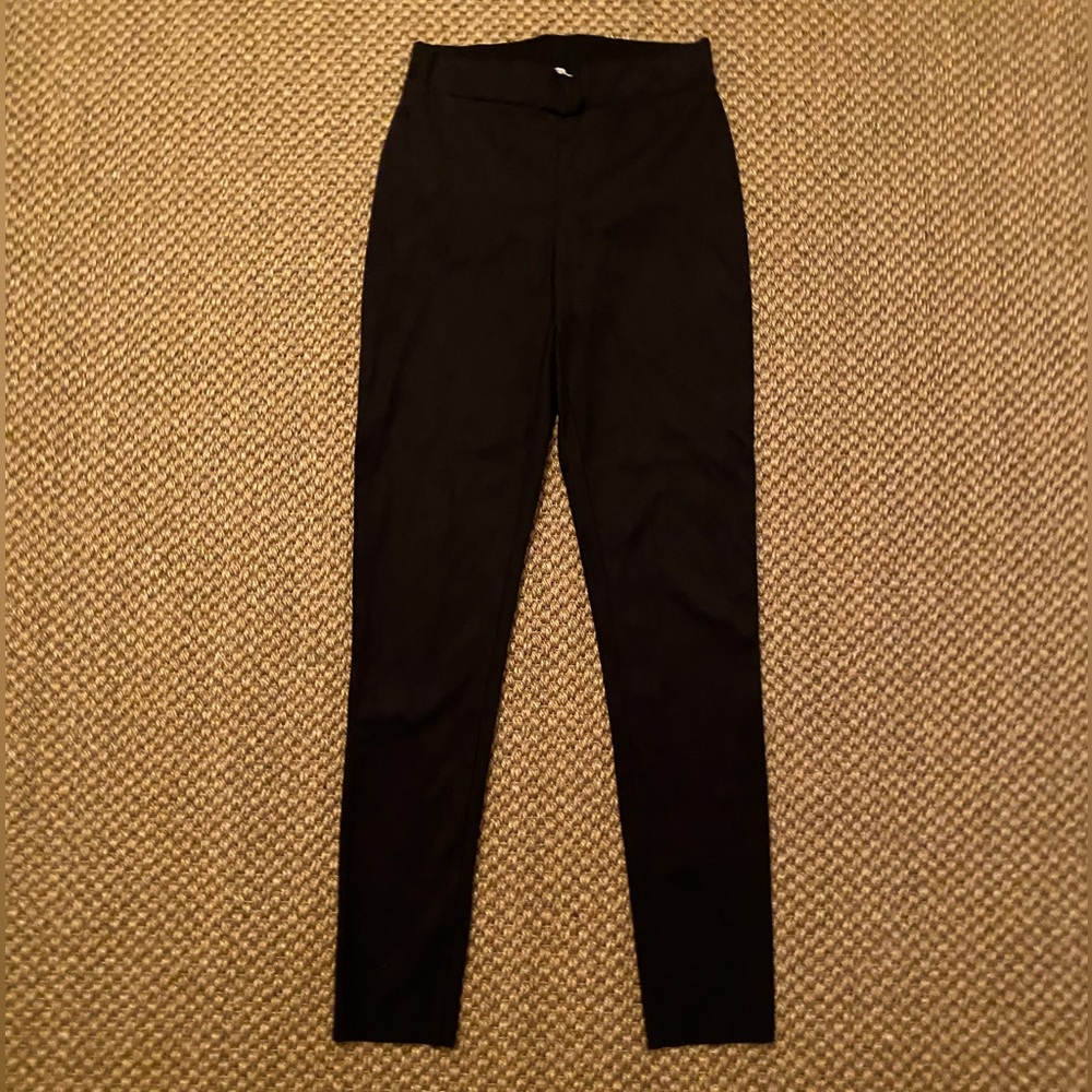 Black Wolford elastic microfiber stretch pants